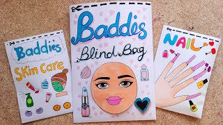 Roblox skincare baddies Blind bag Paper 💅 ASMR 💖 satisfying opening blind box / Handmade