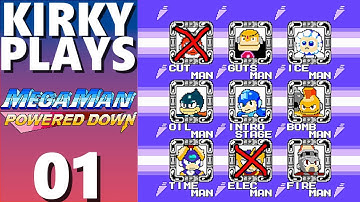 Mega Man Maker Gameplay - Mega Man Powered Down Part 1
