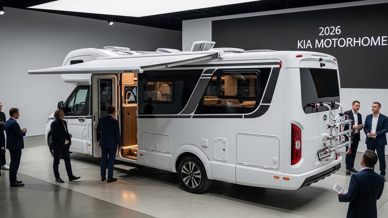 Представлен автодом Kia 2026 года – станет ли он самым роскошным кемпером года?