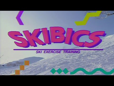 SKIBICS Ski Exercise Training スキービクス 西沢モト (1993 Japanese aerobics LaserDisc)