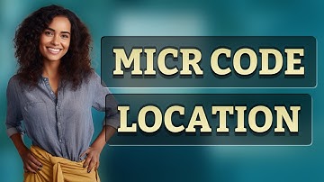 Where Is the MICR Code on UK HSBC Cheques?