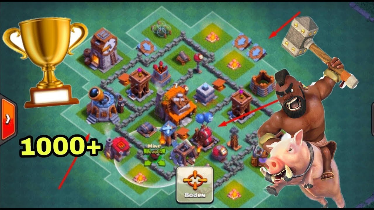 Villaggio Sala del costruttore Liv. 4 Coppe! Clash of Clans YouTube Villaggio Sala del costruttore Liv. 4 Coppe! Clash of Clans YouTube