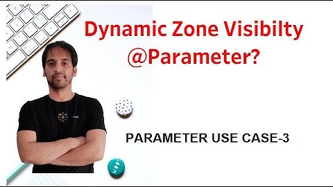 New 2022.3 feature Dynamic zone visibility with Parameter Action