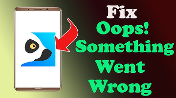 ✅How to Fix Lemur Browser App Oops something Went Wrong Error on Android ✅