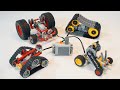 Lego cars versus obstacles  lego technic lego experiment moc