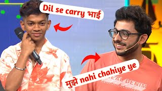 Muje Nahi Chahiye ye😭😂| Carryminati | Triggered insaan | Playground tryouts