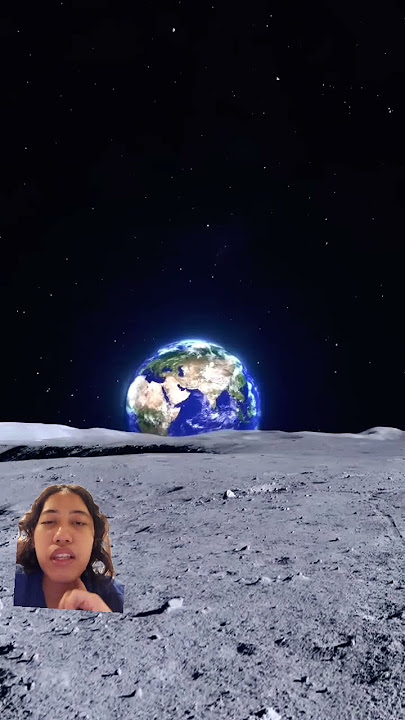 penampakan bumi jika dilihat dari bulan #earth #space #moon #bumi #god