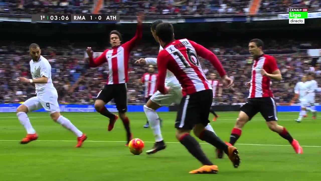 Real Madrid vs atlético Bilbao (4;2) 1°tiempo - YouTube