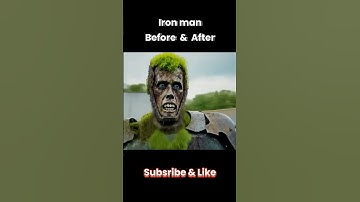 Iron Man Before & After #shorts #ironman