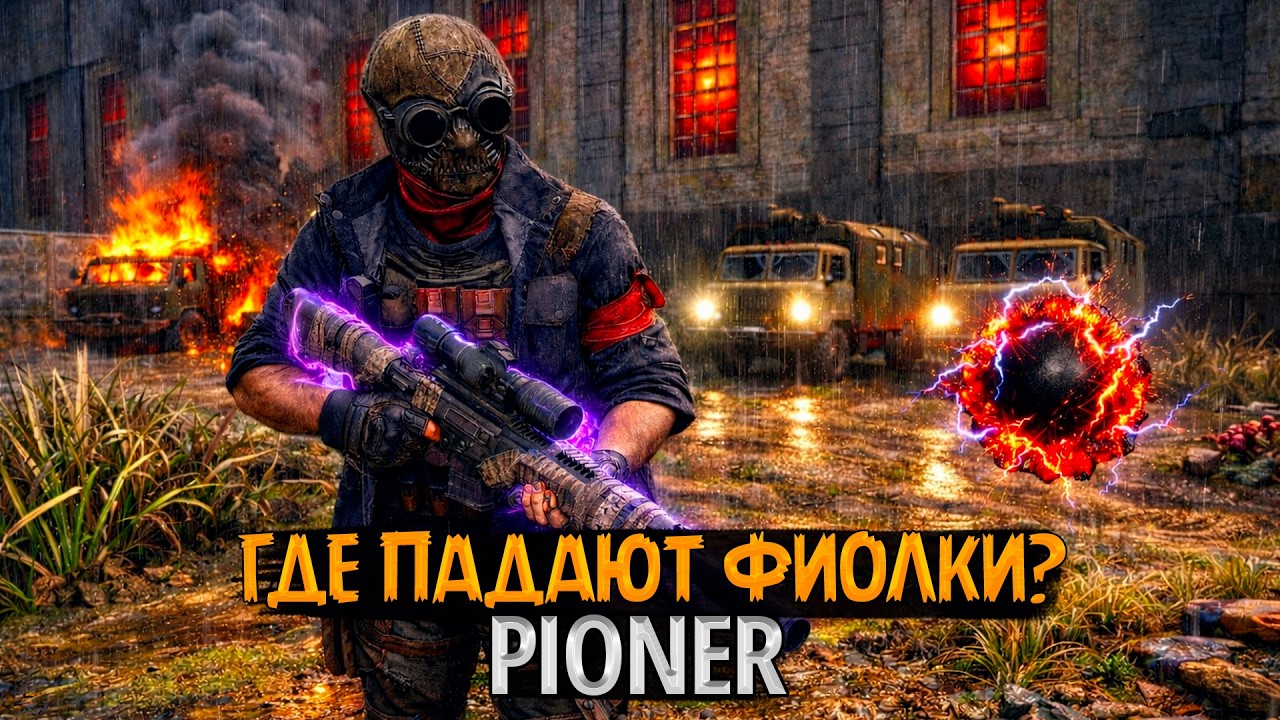 🎯 PIONER LIVE — Где падают ФИОЛКИ? Проверяем лучшие места фарма