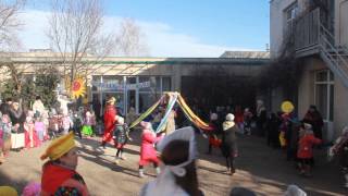 Ансамбль Азалия, Танец с лентами, Праздник Масленицы в детском саду Севастополя в 2015