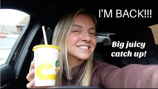 CAR CHATS | BIG JUICY CATCH UP | ZOE HAGUE