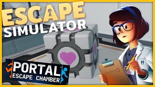 NOW WE'RE THINKING! - Escape Simulator: Portal Escape Chamber Update screenshot 2