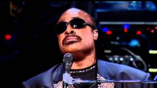 Stevie Wonder and John Legend perform &quot;The Way You Make Me Feel&quot; at the 25th Anniversary Concert