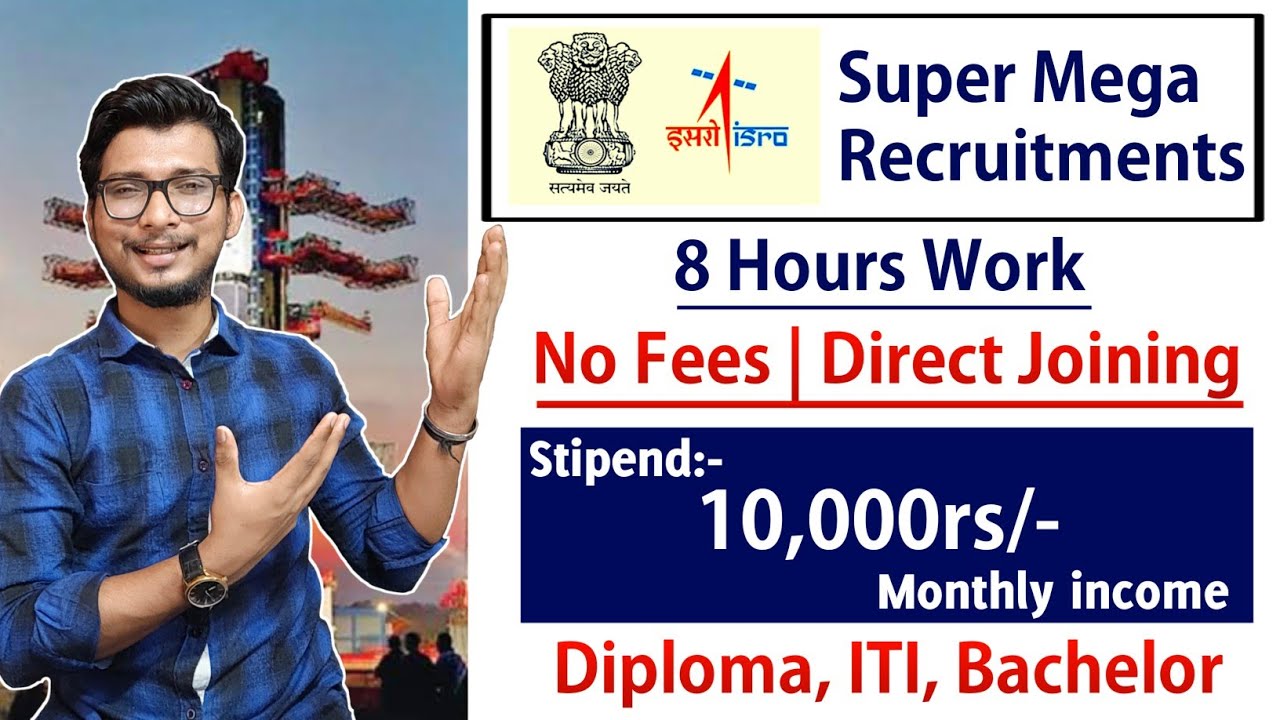 ISRO apprentice recruitment 2022 | isro recruitment 2022 | ISRO Apprentice 2022 | ISRO Jobs | ITI