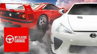 Behind the Wheel: Supercar Evolution - Ferrari F40 vs Lexus LFA