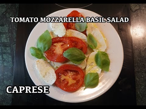 Mozzarella Tomato Salad - Caprese Insalata