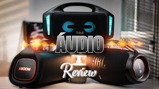 JBL BOOMBOX 3 VS TRIBIT STORMBOX BLAST VS LG XG9 - ÁUDIO POR ÁUDIO!!!