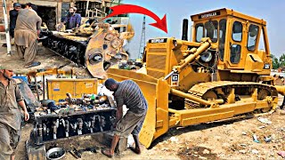 The Engine Of D8K CATERPILLAR had a major defect which was Experienced Mechanic Fixed it.