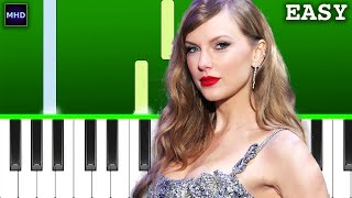 Taylor Swift - The Black Dog - Piano Tutorial