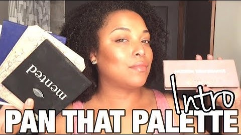 PAN THAT PALETTE INTRO || PROJECT PAN 2018 | MelissaQ