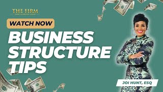 Business Structure Tips