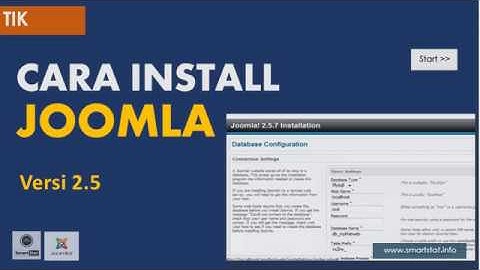Cara Install Joomla pada Server Lokal (localhost)