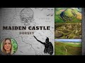 Maiden castle  largest hillfort in the uk