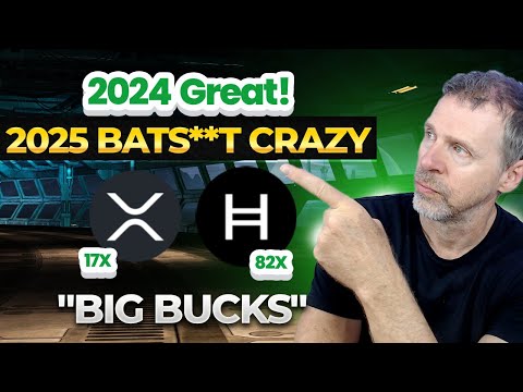Next Two Years: Crazy returns in XRP and HBAR!