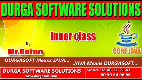 Corejava || Inner class