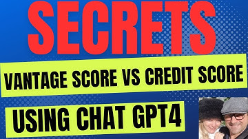 VANTAGE SCORE vs FICO SCORE | (Why Are My Credit Scores So Different?)