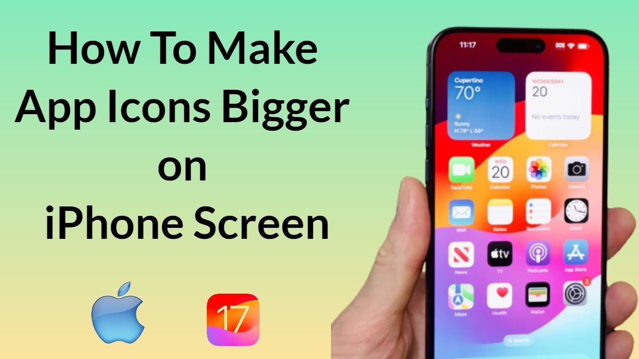 How To Make App Icons Bigger On IPhone Screen YouTube