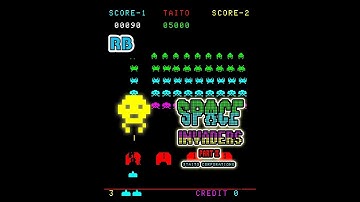 1979 [60fps] Space Invaders Part II 11630pts