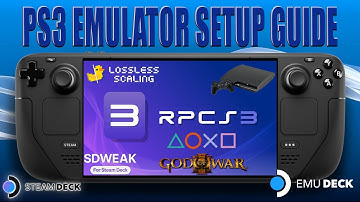 RPCS3 on Steam Deck | Full PS3 Emulator Setup | SDWeak | Lossless Scaling (God of War 3 Example)