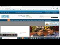 How to use bse india website  stock markets india  sensex  saravanan balakrishnan