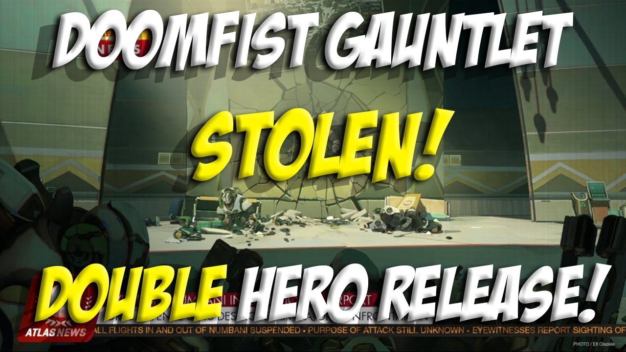 Doomfist is Coming to Overwatch! DOUBLE HERO RELEASE?!