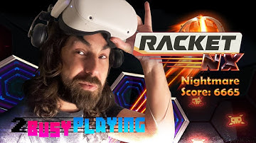 Racket NX - High Score: 6665 at Nightmare Mode