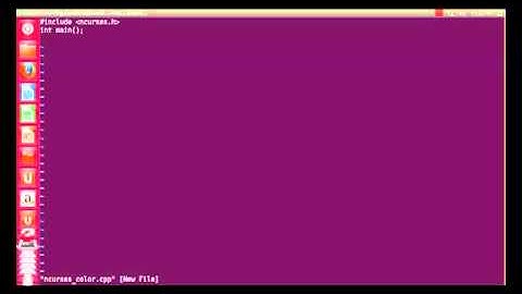 C ++ Ncurses Part 01-Sinhala