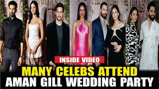 Celebrity Arrive at Aman Gills Wedding Party - Shahid, Mira, Aditya, Ananya, Varun,Natasha & Others