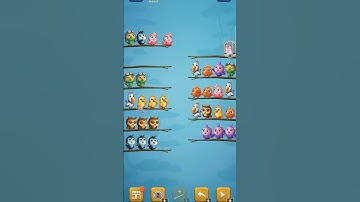 Bird sort puzzle game #youtube #viral #likeandsubscribe #youtuber #trendingshorts #gaming