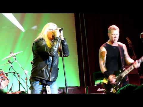 Metallica perform the Saxon classic "Motorcycle Man" with Saxon singer Biff Byford. Saxon originally recorded the song for their 1980 album "Wheels of Steel". This version was recorded live @ The Fillmore in San Francisco, California on December 5th, 2011 (the first of four Metallica 30th birthday concerts).