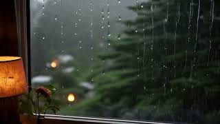 Soothing Soft Piano Instrumental Music, Relieve Stress with Soft Jazz Music in Cozy Rain