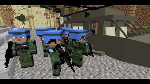 Minecraft custom npc mod - battle test