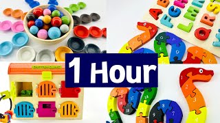 NUMBERS for Kids | ULTIMATE Educational Video | Teach kids to count 1 to 20, Colors & Shapes Toy!