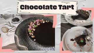 Silkiest Chocolate Tart Recipe by Siblings Food Jungle