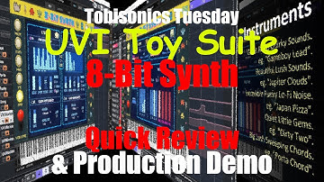 UVI Toy Suite Part 1 : 8-Bit Synth Quick Review & Production Demo