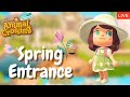 Building a spring entrance animal crossing new horizons