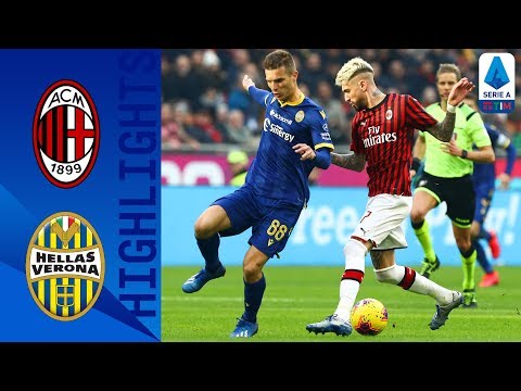 AC Milan Helas Verona Goals And Highlights