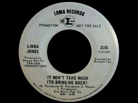 Linda Jones It Won't Take Much LOMA Records
