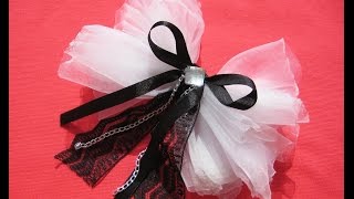 DIY Пышный бант своими руками. Мастер класс \ Lush bow \ Tutorial DIY Пышный бант своими руками. Мастер класс \ Lush bow \ Tutorial
